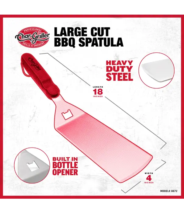Char-Griller Char-Griller® - Large Cut Spatula (Nieuw)