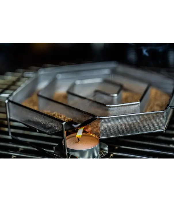 Turnpike BBQ Turnpike BBQ - Cold Smoke Generator (CSG, materiaal RVS)