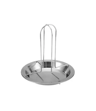 Turnpike BBQ - Chicken Sitter (Stainless Steel)