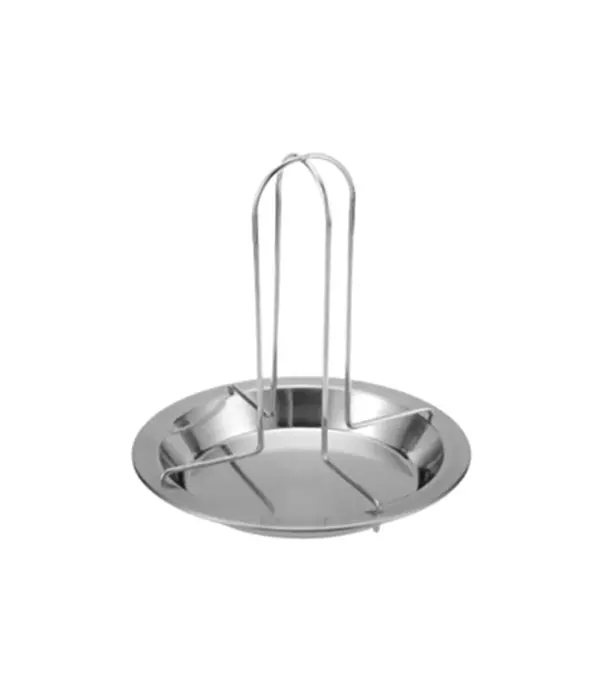 BBQing Turnpike BBQ - Chicken Sitter (Stainless Steel)