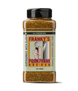 Franky’s Pork Prank (BBQ-ON) - Award Winning Pork Rub - 750 gram