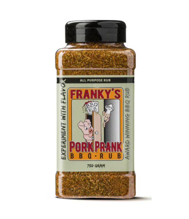 Franky's Pork Prank Franky’s Pork Prank (BBQ-ON) - Award Winning Pork Rub - 750 gram