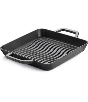 Napoleon - Gietijzeren grillpan vierkant 25 x 25 cm