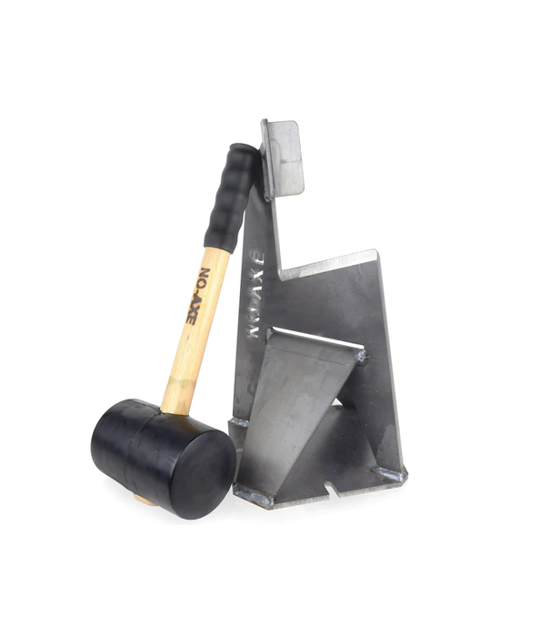 NO-AXE NO-AXE - Houtklover Blank Staal (met Hamer)