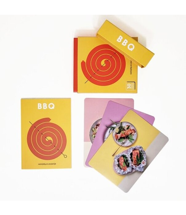 Boek 30 Receptkaarten - BBQ-recepten (30 stuks)