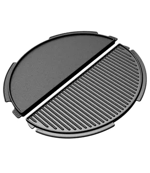 Big Green Egg - Plancha Griddle (Halve Maan - EGGspander) Large