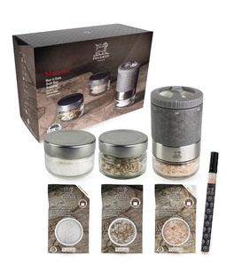 Peugeot - Maestro - Zoutbar - Zoutmolen Set met 3 zouten (verwisselbaar)