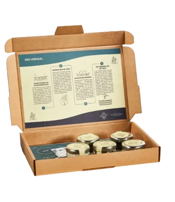 Zeeuwsche Zoute Zeeuwsche Zoute - Proefsetje (set 5 potjes)