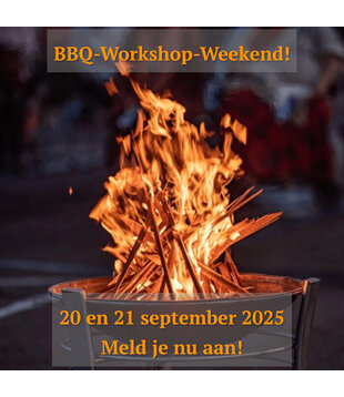 "BBQ-Workshop-Weekend" - 20 en 21 september 2025 - "Werners All Out Grill Weekend"