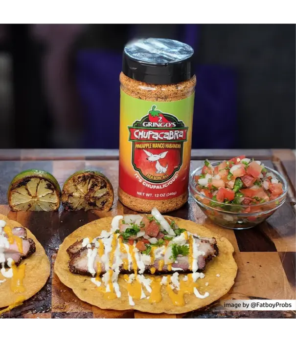 2 Gringos Chupacabra 2 Gringos Chupacabra - Pineapple Mango Habanero Rub (12oz/340 gram)