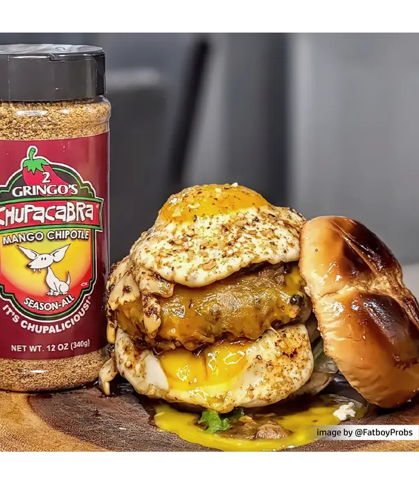 2 Gringos Chupacabra 2 Gringos Chupacabra - Mango Chipotle Rub (12oz/340 gram)