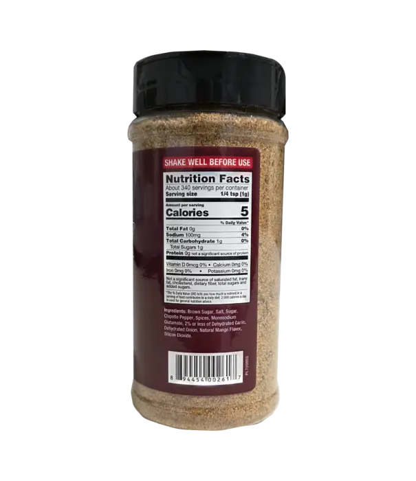 2 Gringos Chupacabra 2 Gringos Chupacabra - Mango Chipotle Rub (12oz/340 gram)