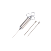 Turnpike BBQ - Stainless Steel Marinade Injector Kit (RVS, Set)