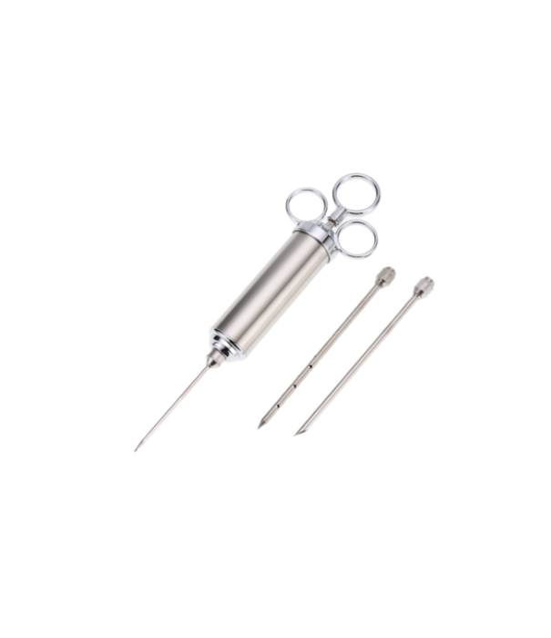 Turnpike BBQ Turnpike BBQ - Stainless Steel Marinade Injector Kit (RVS, Set)