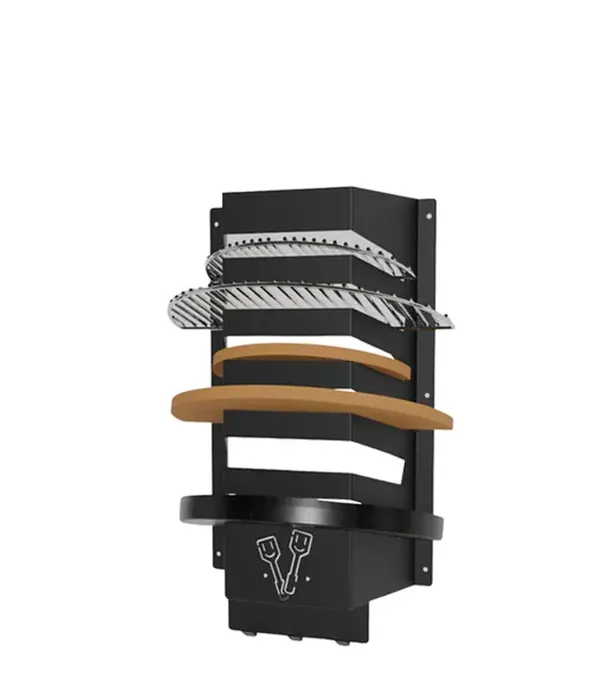 BBQ Buddies BBQ Buddies - Accessoirehouder (Maat M  - 6 vakken)