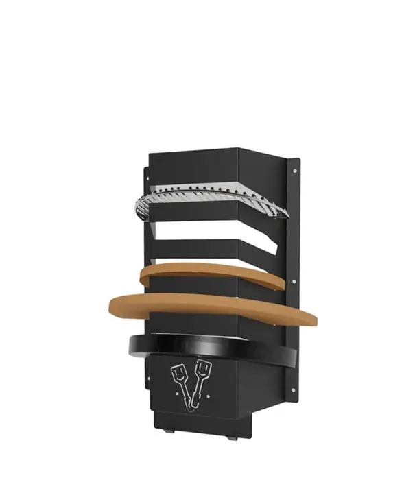 BBQ Buddies BBQ Buddies - Accessoirehouder (Maat S - 5 vakken)