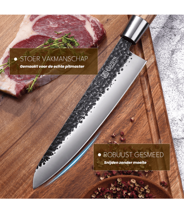 Paudin Paudin - HB4 - Koksmes / Chefmes (20,5 cm / 8”)