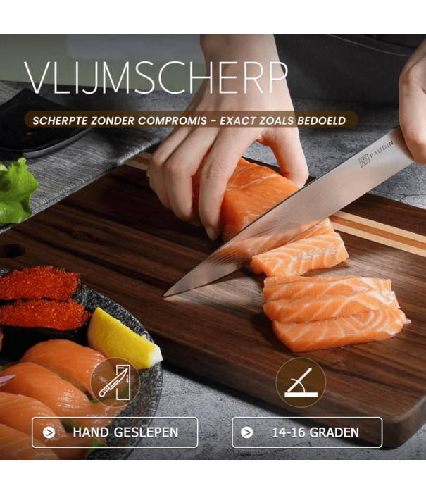 Paudin Paudin - KW8 - Trancheermes (20,5 cm / 8”)