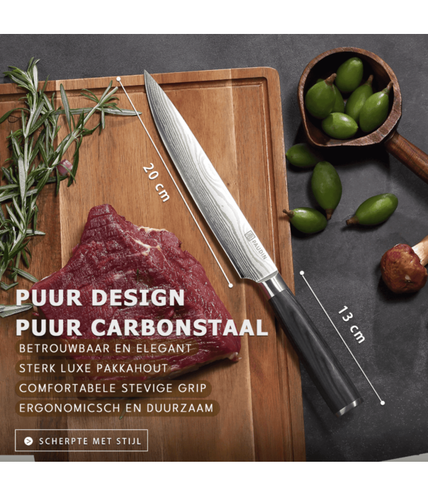 Paudin Paudin - KW8 - Trancheermes (20,5 cm / 8”)