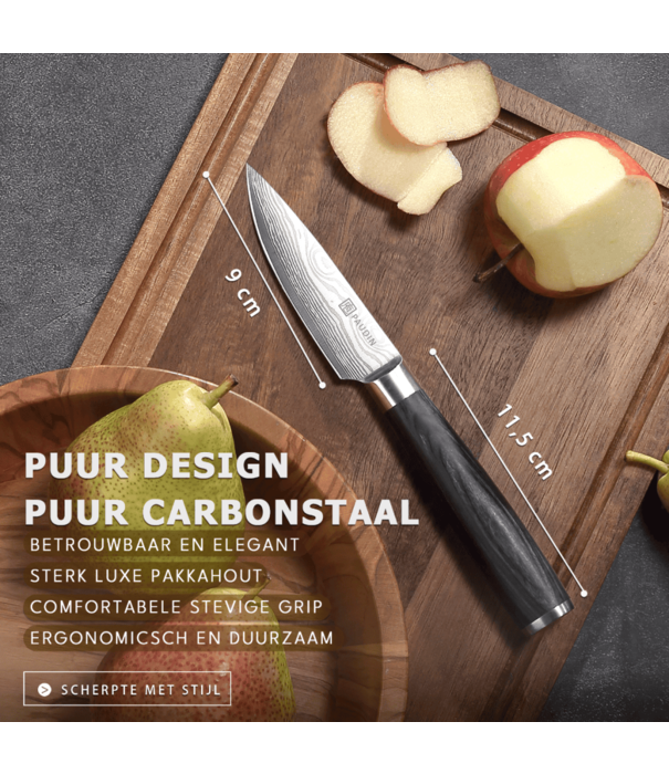 Paudin Paudin - KW6 - Fruitmes (9 cm / 3,5”)