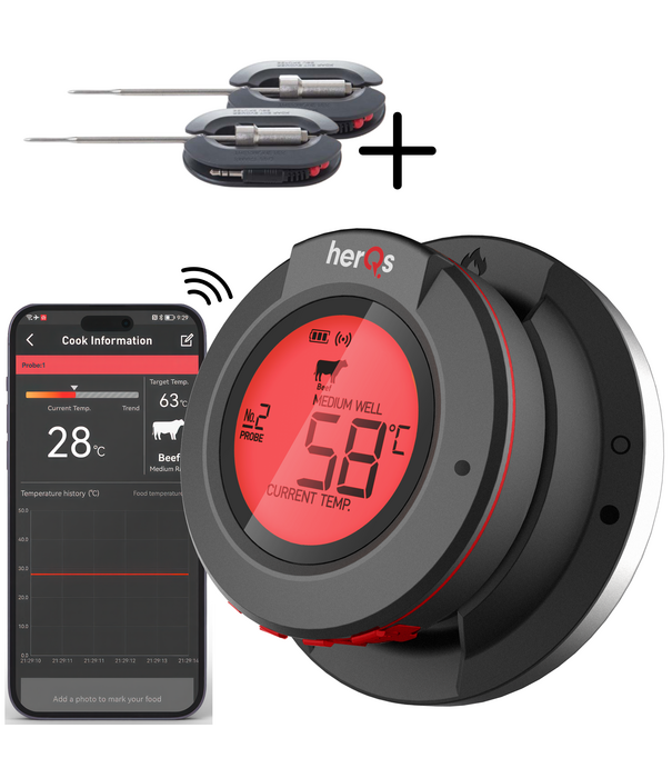 HerQs HerQs - Connected Digital Dome Thermometer