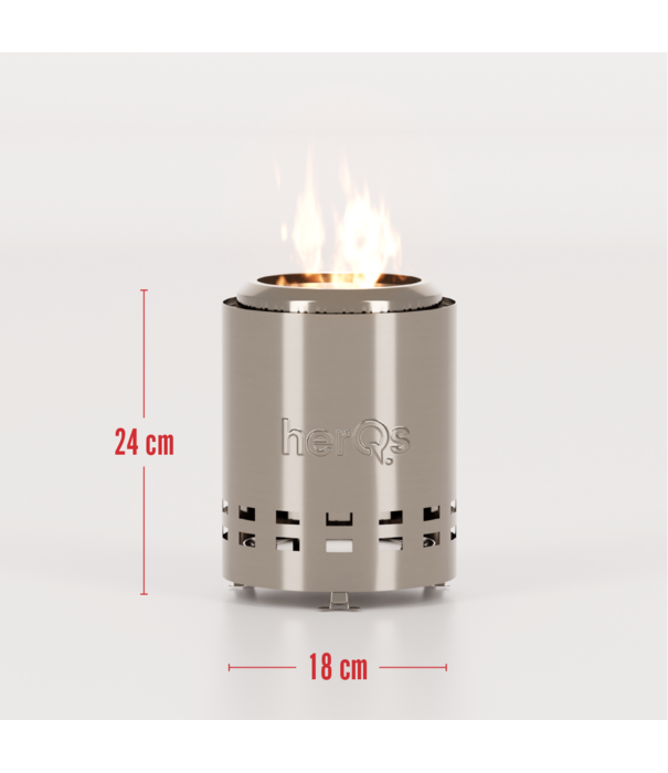 HerQs HerQs - Smokeless FirePit - Mighty