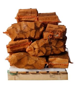 Eikenhout - Bundel 15-16kg (Oranje net)