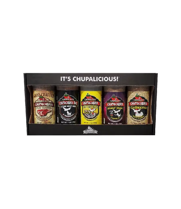 2 Gringos Chupacabra 2 Gringos Chupacabra - Fan's Favorite Gift Set (Cadeauset) (5x pot à 198gr assortiment)
