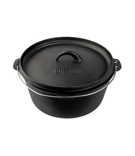 Grill Guru - Cast Iron Dutch Oven Large