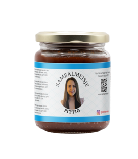 Sambalmeisje - Sambal Pittig - 280 gram