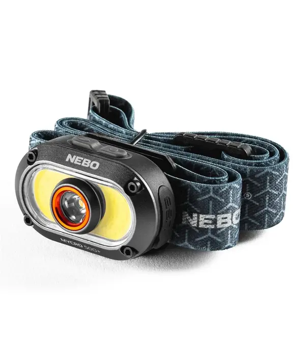 Nebo ACTIE: Nebo - Hoofdlamp Mycro 500+ (Oplaadbaar)