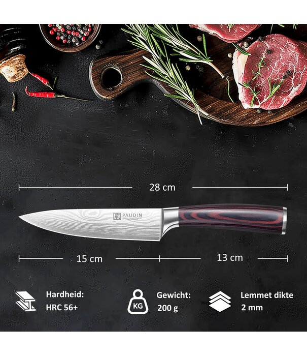 Paudin Paudin - N27 - Koksmes (15 cm)