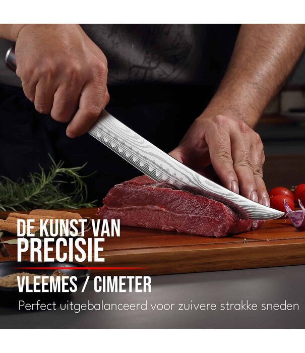 Paudin Paudin - N24 - Turks Vleesmes Curved (25 cm)