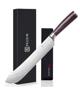 Paudin - N23 - Slagers-mes / Bullnose Vleesmes (25 cm)