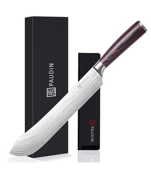 Paudin - N23 - Slagers-mes / Bullnose Vleesmes (25 cm)