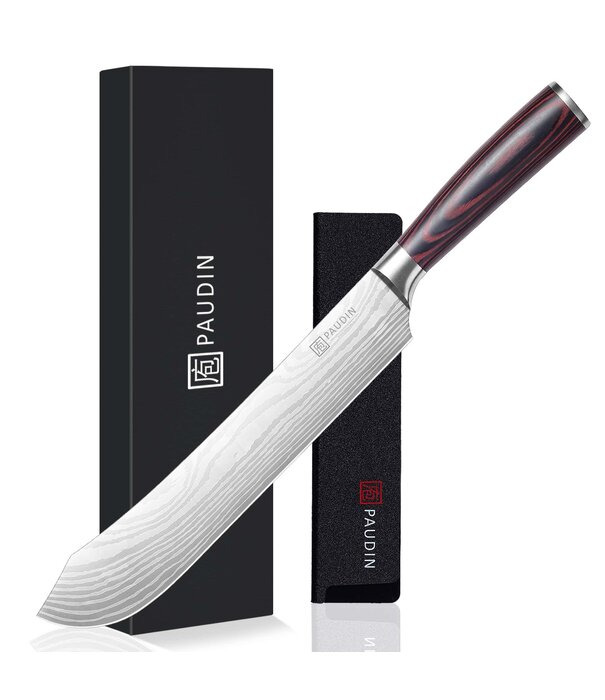 Paudin Paudin - N23 - Slagers-mes / Bullnose Vleesmes (25 cm)