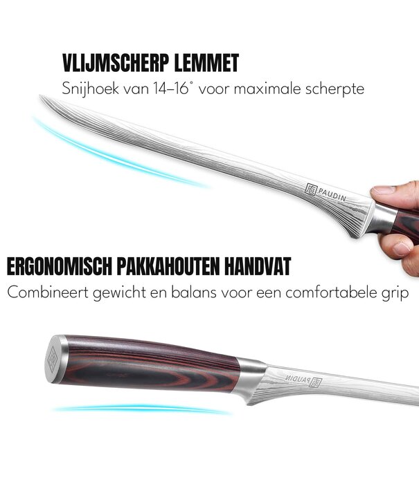 Paudin Paudin - N19 - Ham-mes /Fileermes Spaans (25 cm)