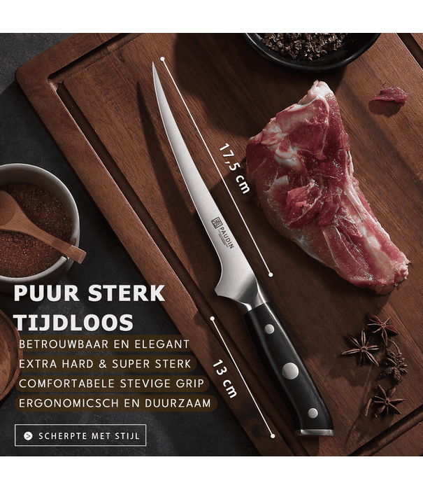 Paudin Paudin - D10 Fileermes (15 cm)