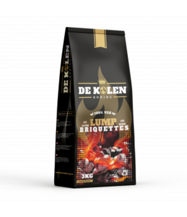 De Kolen Koning De Kolen Koning - Briketten 3 kg (Quebracho)