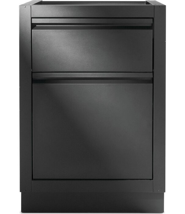 Napoleon Napoleon - Afvalkast met keukenrolhouder, mat zwart