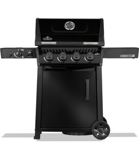 Napoleon - Freestyle™ PRO 425, 4 hoofdbranders, SIZZLE ZONE™ zijbrander en deur, zwart