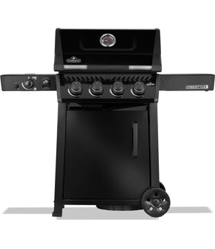 Napoleon - Freestyle™ PRO 425, 4 hoofdbranders, SIZZLE ZONE™ zijbrander en deur, zwart