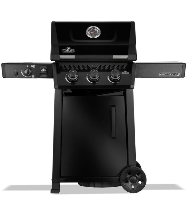 Napoleon Napoleon - Freestyle™ PRO 365, 3 hoofdbranders, SIZZLE ZONE™ zijbrander en deur, zwart