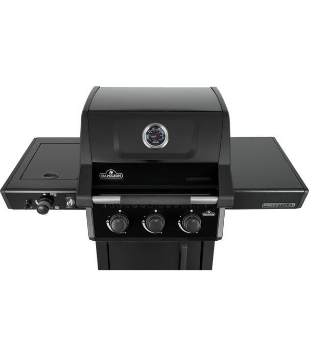 Napoleon Napoleon - Freestyle™ PRO 365, 3 hoofdbranders, SIZZLE ZONE™ zijbrander en deur, zwart