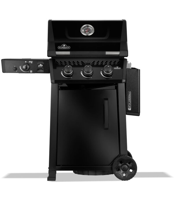 Napoleon Napoleon - Freestyle™ PRO 365, 3 hoofdbranders, SIZZLE ZONE™ zijbrander en deur, zwart