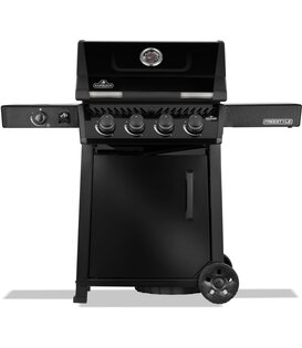 Napoleon - Freestyle™ 425, 4 hoofdbranders, zijbrander en deur, zwart