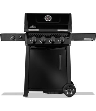 Napoleon - Freestyle™ 425, 4 hoofdbranders, zijbrander en deur, zwart