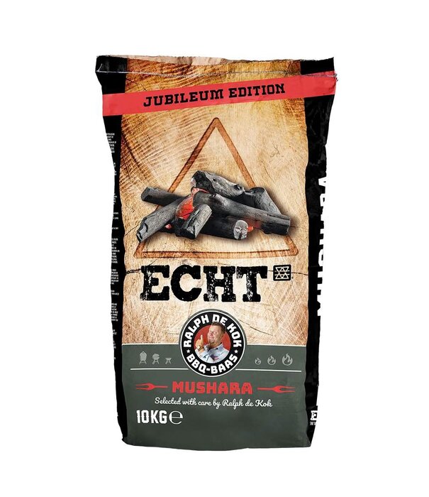 Echt Goed ECHT® - Mushara Houtskool (by Ralph de Kok, 10kg)