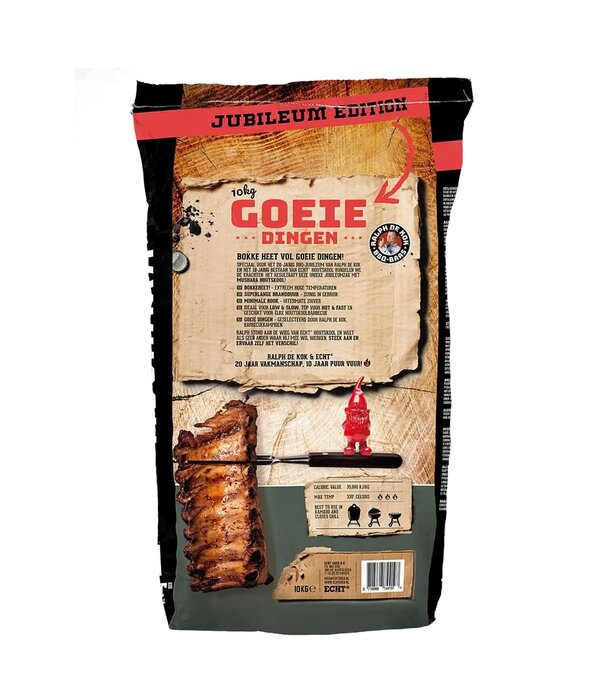 Echt Goed ECHT® - Mushara Houtskool (by Ralph de Kok, 10kg)