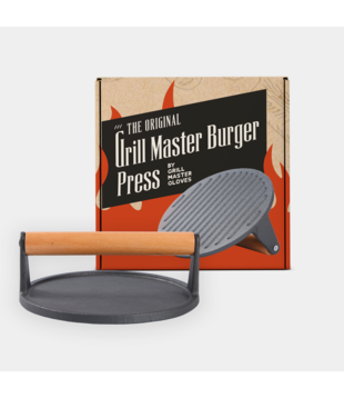 Grill Master Gloves - Cast Iron Burger Press